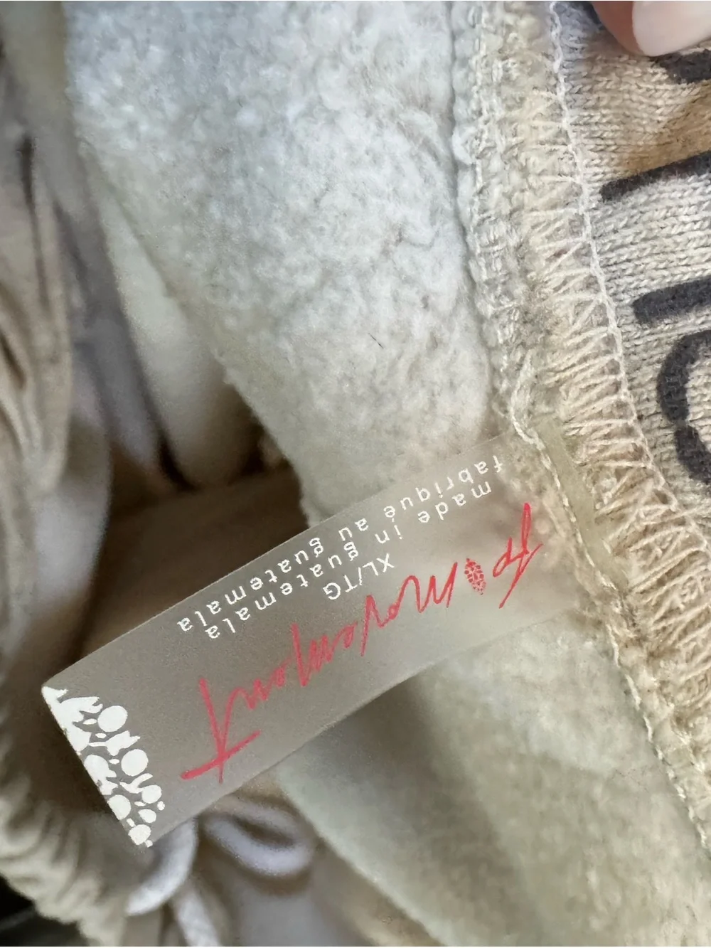 FP Movement by Free People Cream Wide-Leg Drawstring Pants - Picture 5 of 11